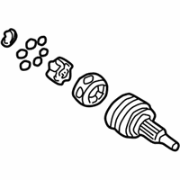OEM 2005 Cadillac Escalade EXT Joint Asm-Front Wheel Drive Shaft Cv - 26058362