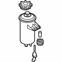 OEM 2005 BMW 760Li Power Steering Reservoir - 32416752963