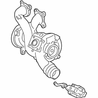 OEM 2020 BMW 745e xDrive At-Turbo Charger - 11-65-7-934-386