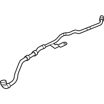 OEM 2022 BMW M4 LINE FROM RADIATOR - 17-12-8-096-449