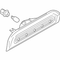 OEM Nissan Cube Lamp Assembly-Stop, High Mounting - 26590-1FA0B