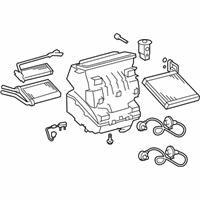 OEM 2006 Toyota RAV4 AC & Heater Assembly - 87050-12390