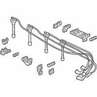 OEM 1997 Acura Integra Wire Assembly, Ignition - 32700-PHK-003