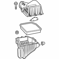 OEM Chevrolet Silverado 1500 Air Cleaner Assembly - 84789794