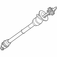 OEM 2019 Chevrolet Corvette Intermed Shaft - 23448712