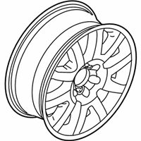 OEM 2014 Ford F-150 Wheel, Alloy - DL3Z-1007-E