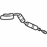 OEM 2004 BMW 760Li Bowden Cable Right - 51-22-7-024-646