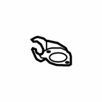 OEM 2022 BMW X5 Holder Catalytic Converter Near Engine - 18-32-7-619-011