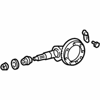 OEM 2003 Toyota RAV4 Ring & Pinion Gear - 41201-29748