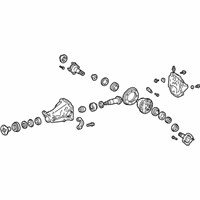 OEM 2005 Toyota RAV4 Differential Assembly - 41110-42031