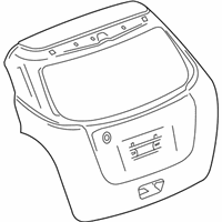 OEM Chevrolet Gate Asm-Lift - 95389034