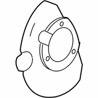 OEM 2012 Cadillac Escalade ESV Shield-Front Brake - 25918337