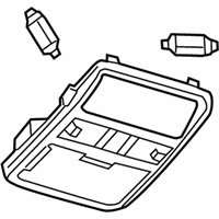 OEM 2017 Nissan NV1500 Lamp Assembly-Map - 26430-1PA1A