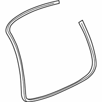 OEM Buick Rendezvous Weatherstrip Asm-Lift Gate - 10350444