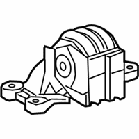 OEM 2017 Lexus RX450h INSULATOR, Engine Mounting - 12372-0P070