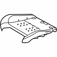 OEM 2015 BMW 428i xDrive Upholstered.Section., Sportseat, Imit.Leath., Right - 52-10-7-344-905