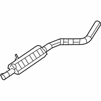 OEM 2022 Jeep Cherokee Intermediate Pipe - 68349051AA