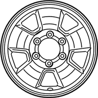 OEM 2015 Toyota Tacoma Wheel, Alloy - 42611-AD041