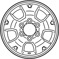 OEM 2006 Toyota Tacoma Wheel, Alloy - 42611-AD031