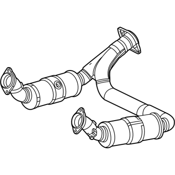 OEM 2022 Jeep Wagoneer CONVERTER-EXHAUST - 68422079AA