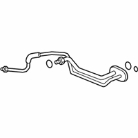 OEM 2013 Honda Civic Pipe Assembly Aircon - 80320-TS9-A02