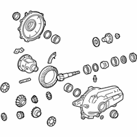 OEM Lexus GS450h Carrier Assy, Differential, Front - 41110-30A51