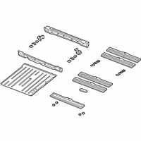 OEM Jeep Wrangler Pan-Floor - 56052412AD