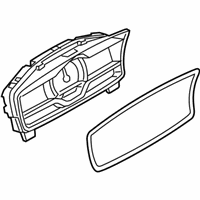 OEM Lincoln Cluster - DA5Z-10849-CA