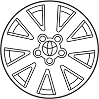 OEM Toyota Corolla Wheel Cover - 42621-AB060