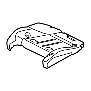 OEM 2021 BMW X6 FOAM ELEMENT, COMFORT SEAT - 52-10-7-443-446