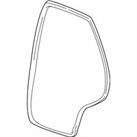OEM Chevrolet Cavalier Weatherstrip Asm-Rear Side Door <Use 1C5K - 22654573