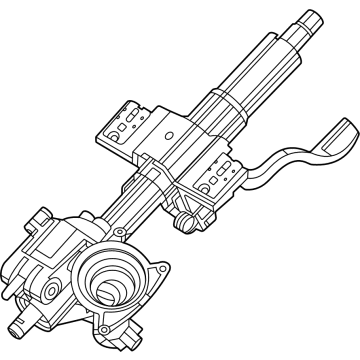 OEM Hyundai Elantra Column & Housing Assembly - 56390-AA030