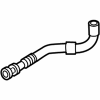 OEM 2008 BMW X5 Radiator Return Line - 32-41-6-783-845