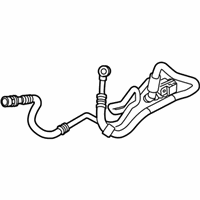 OEM 2007 BMW X5 Active Steering Return Pipe - 32-41-6-783-855