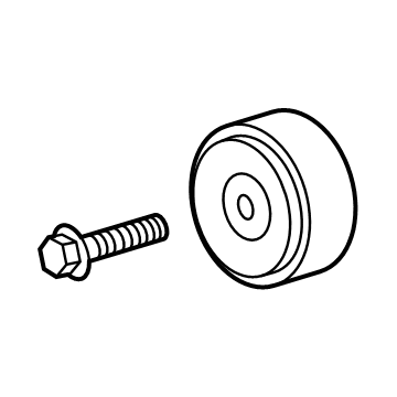 OEM GMC Idler Pulley - 12708716