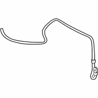 OEM 1996 Chevrolet K2500 Suburban Cable Asm, Battery To Battery Positive(87"Long) - 12157206