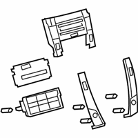 OEM 2008 Lexus ES350 Control Assy, Air Conditioner - 55900-33C11