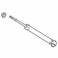 OEM 2014 Lexus IS350 ABSORBER Set, Shock - 48530-80853