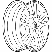 OEM 2005 Pontiac G6 Wheel, Alloy - 9594788