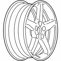 OEM Pontiac G6 Wheel, Alloy - 9597693