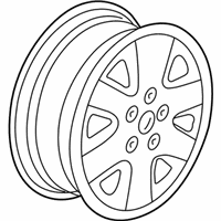 OEM 2001 Jeep Grand Cherokee Wheel-Aluminum - YH56PAKAA