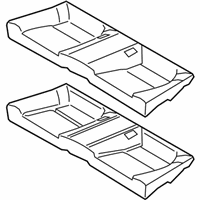 OEM 2015 Hyundai Genesis Coupe Cushion Assembly-Rear Seat - 89100-2M250-NG3