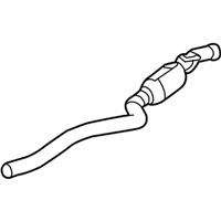 OEM Ram 1500 Exhaust Pipe And Resonator - 68191412AB