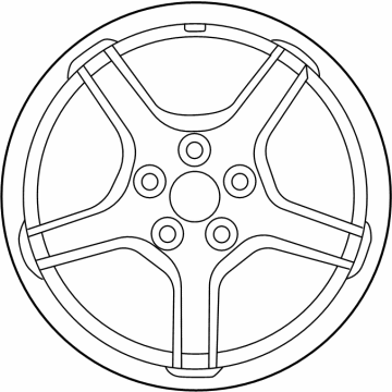 OEM Toyota RAV4 Prime Wheel, Spare - 42611-42780