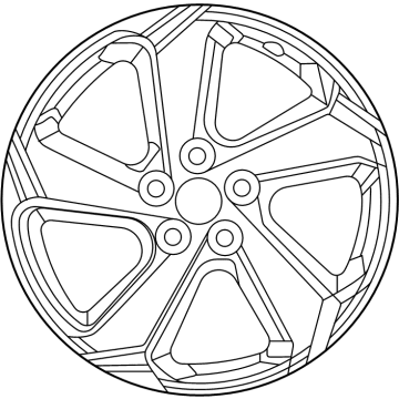 OEM Toyota RAV4 Prime Wheel, Alloy - 42611-42580