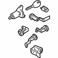 OEM 2010 Infiniti QX56 Key Set Cylinder Lock - 99810-ZQ10A