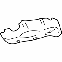 OEM 2004 Lexus GS430 Insulator, Exhaust Manifold Heat, NO.2 - 17168-50140