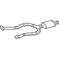 OEM Lexus GS430 Front Exhaust Pipe Assembly - 17410-50330