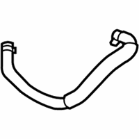 OEM 2002 Chrysler Sebring Hose-Heater Return - 4596741AF