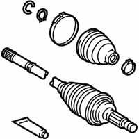 OEM 2011 Lexus RX350 Shaft Set,Rear Drive OUTBOARD Joint - 42370-49275